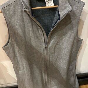 Orvis Gray Zip-Up Vest